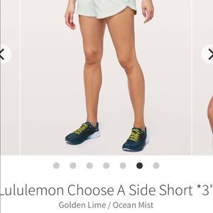 Lululemon Choose A Side shorts size 6